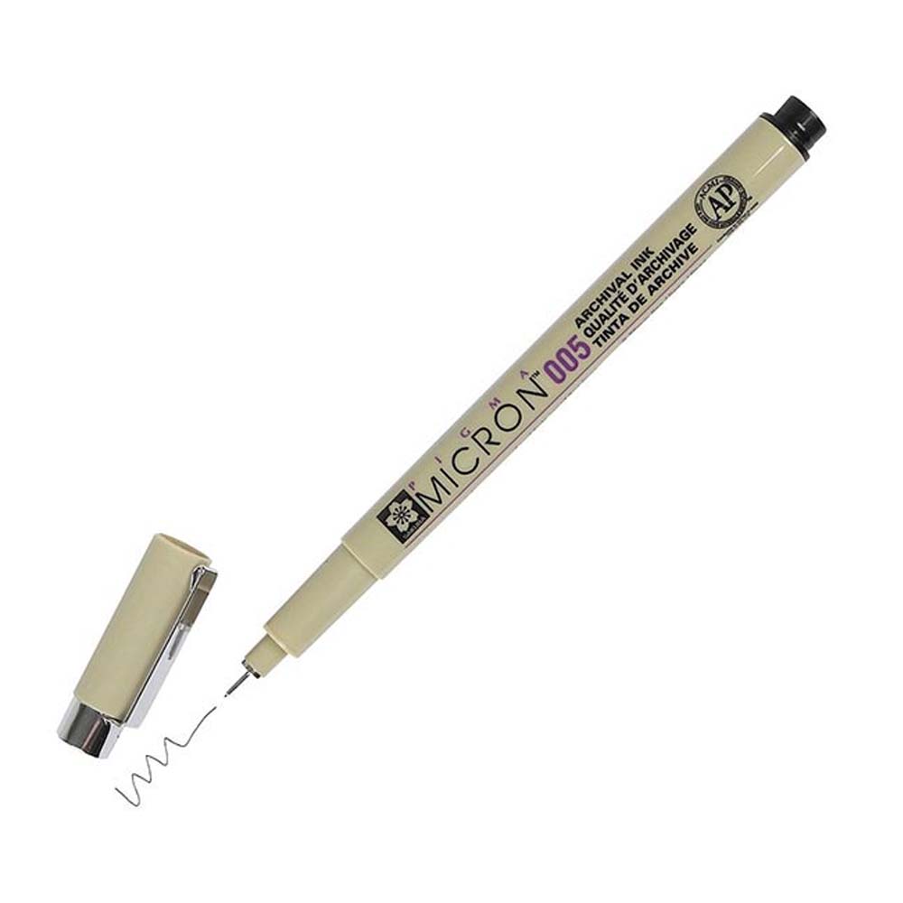 Sakura Marker Pigma 005 49 0.2mm Black (XSDK00549) (SAKXSDK00549)