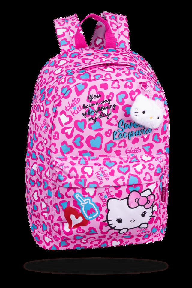 Ученическа раница Coolpack - Cross - Hello Kitty Pink