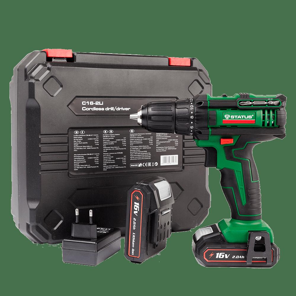 Акумулаторен винтоверт STATUS C16-2Li | JAR Computers Акумулаторен винтоверт STATUS C16-2Li