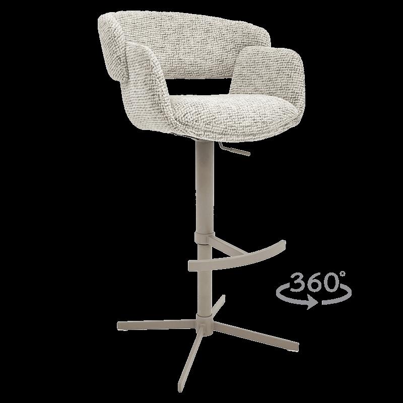 Бар стол PAIDE - бял 29 | JAR Computers Бар стол PAIDE - бял 29