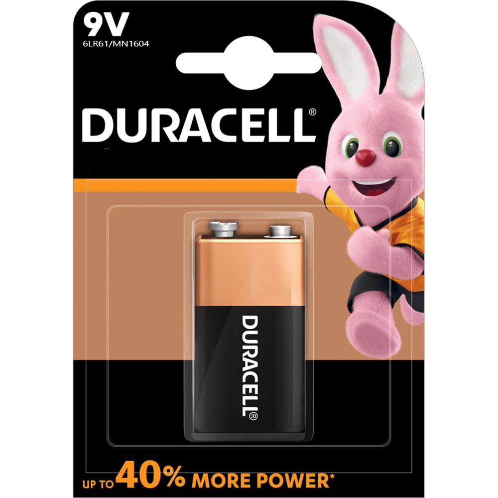 Батерия алк. Duracell 6LR61 BASIC 9V бл1