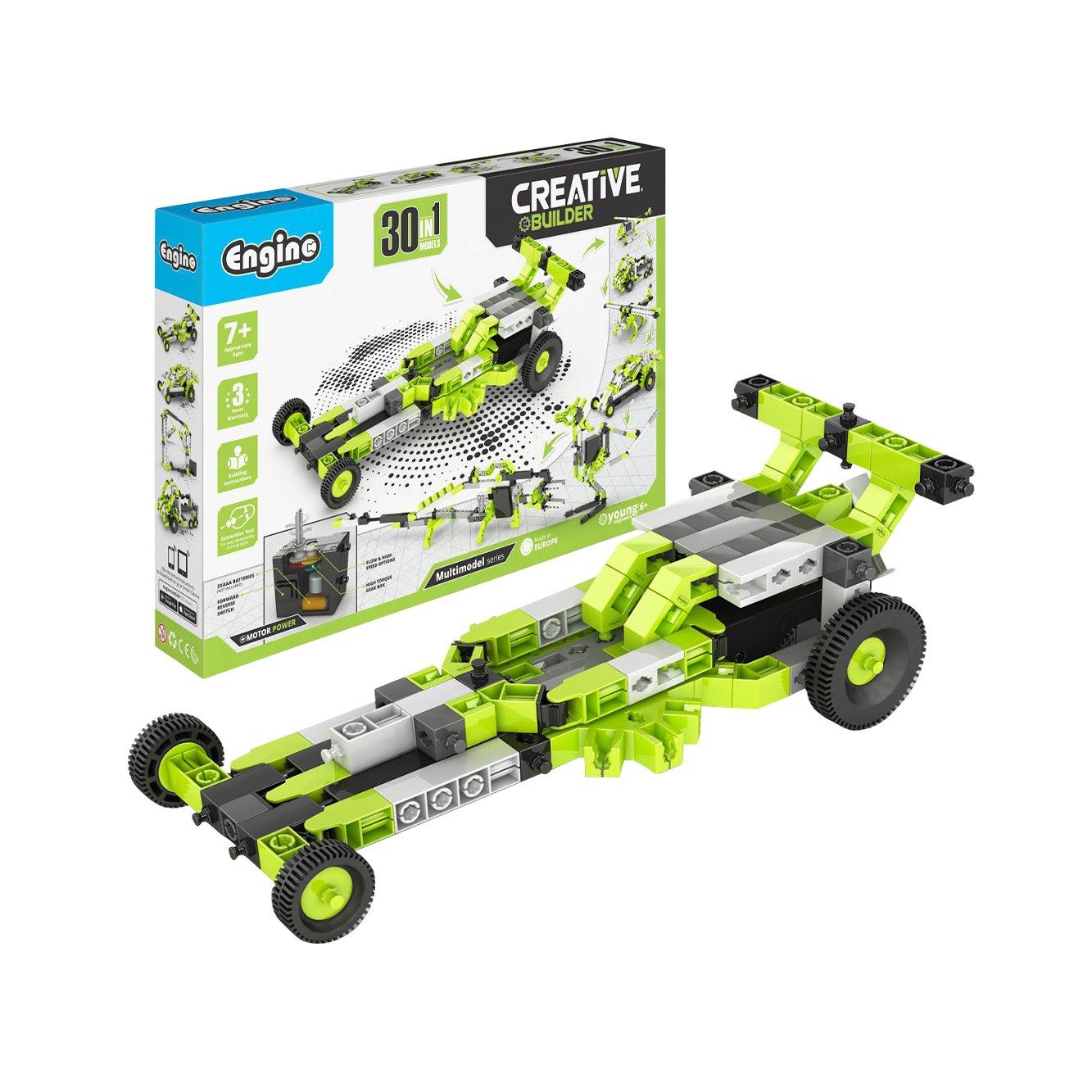 Engino Конструктор Creative Builder Motorized, 30 в 1