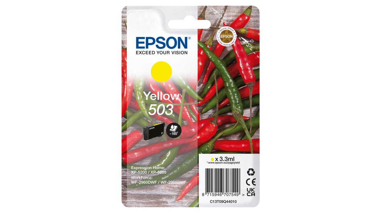 Epson Singlepack Yellow 503 Ink | JAR Computers Epson Singlepack Yellow 503 Ink