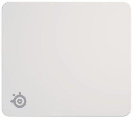 Гейминг подложка SteelSeries - QcK M, бяла