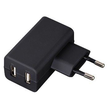 Hama Dual USB Charger 3.1 A - захранване за ел. мрежа 3.1А с два USB изхода за iPad, iPhone и iPod