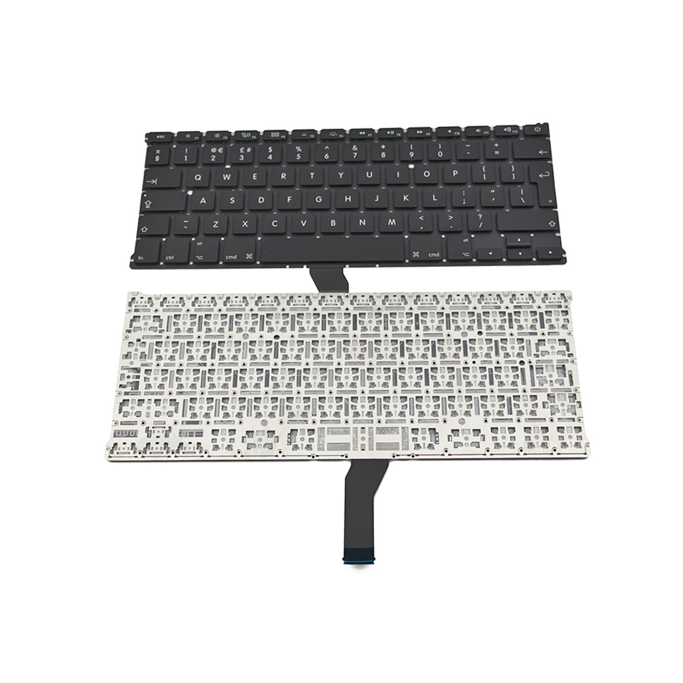 Клавиатура за лаптоп Apple MacBook Air A1369 / A1466 Black Without Frame UK (Version 1) | JAR Computers Клавиатура за лаптоп Apple MacBook Air A1369 / A1466 Black Without Frame UK (Version 1)