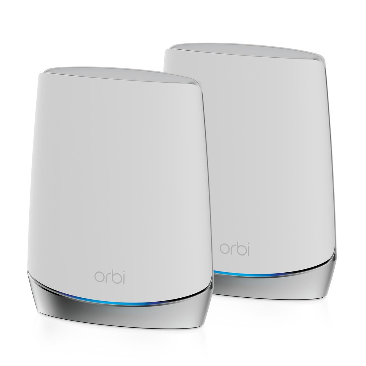 NETGEAR Orbi RBK752 AX4200 WiFi 6 Mesh System Трибандов (2,4 GHz / 5 GHz / 5 GHz) Wi-Fi 6 (802.11ax) Бяла 5 Вътрешен | JAR Computers NETGEAR Orbi RBK752 AX4200 WiFi 6 Mesh System Трибандов (2,4 GHz / 5 GHz / 5 GHz) Wi-Fi 6 (802.11ax) Бяла 5 Вътрешен