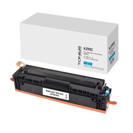 Тонер-касета съвмест. CYAN  HP W2191X, HP 219X, HP Color LJ Pro MFP 3302, LJ Pro 3202, 2500k. Uprint | JAR Computers Тонер-касета съвмест. CYAN  HP W2191X, HP 219X, HP Color LJ Pro MFP 3302, LJ Pro 3202, 2500k. Uprint