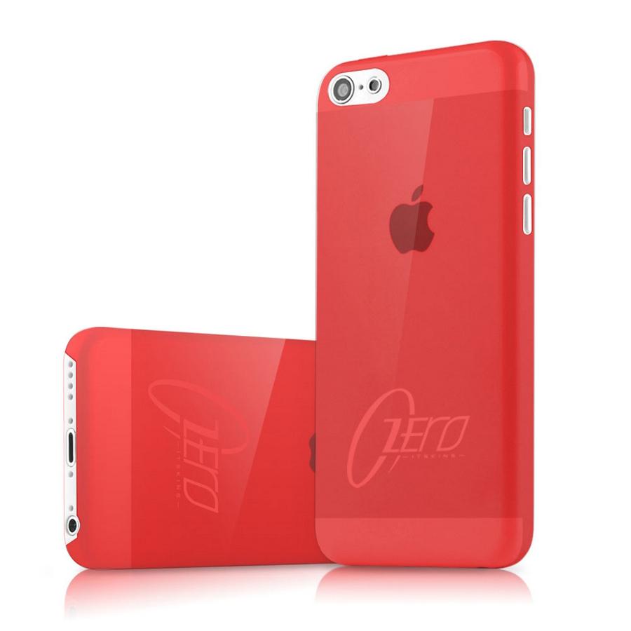 Ултра-тънък (0.30 мм) кейс за iPhone 5C - Itskins Zero.3 (червен) | JAR Computers Ултра-тънък (0.30 мм) кейс за iPhone 5C - Itskins Zero.3 (червен)
