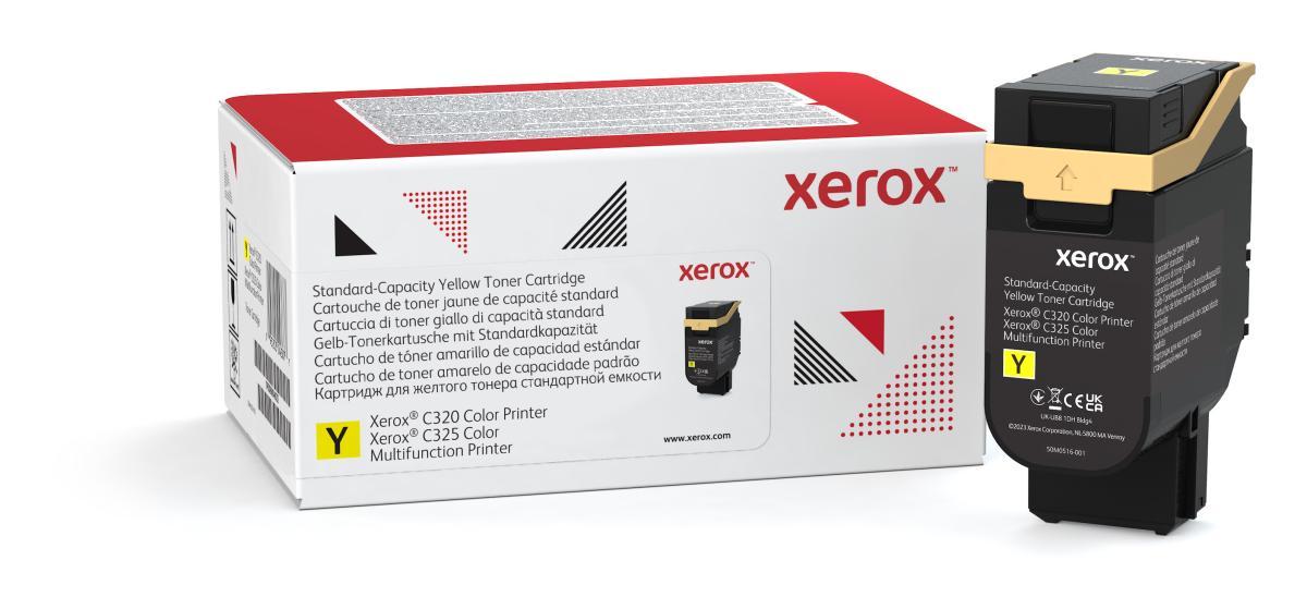 Xerox Genuine ® C320 Color Printer/C325 Color Multifunction Printer Yellow Standard capacity Toner Cartridge (1800 Pages) - 006R04822 | JAR Computers Xerox Genuine ® C320 Color Printer/C325 Color Multifunction Printer Yellow Standard capacity Toner Cartridge (1800 Pages) - 006R04822