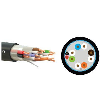 (Z99813) Мрежов кабел със захранване 2x0.75 CAT 5e F/UTP 24AWG | JAR Computers (Z99813) Мрежов кабел със захранване 2x0.75 CAT 5e F/UTP 24AWG