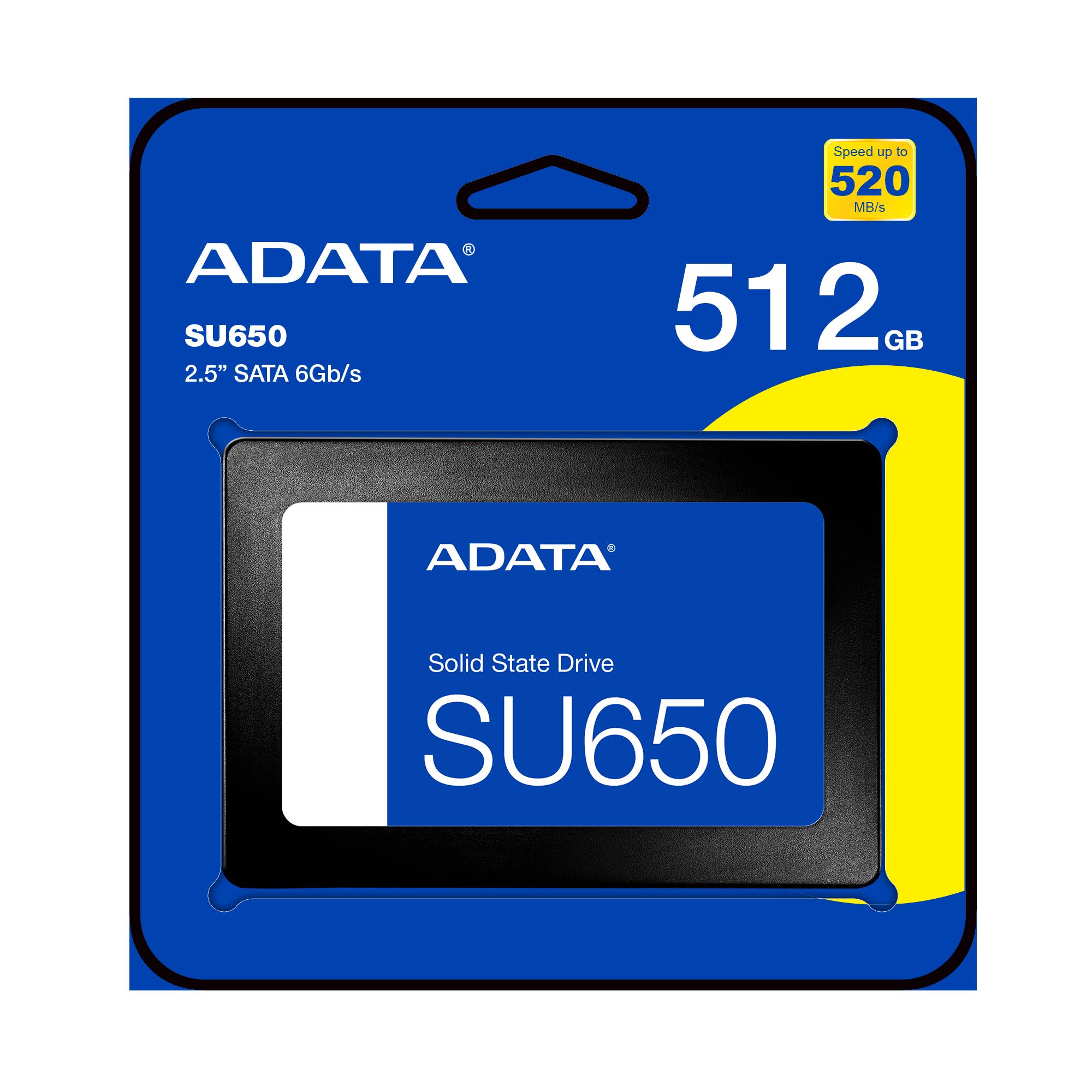 ADATA SSD SU650 512GB 3D NAND