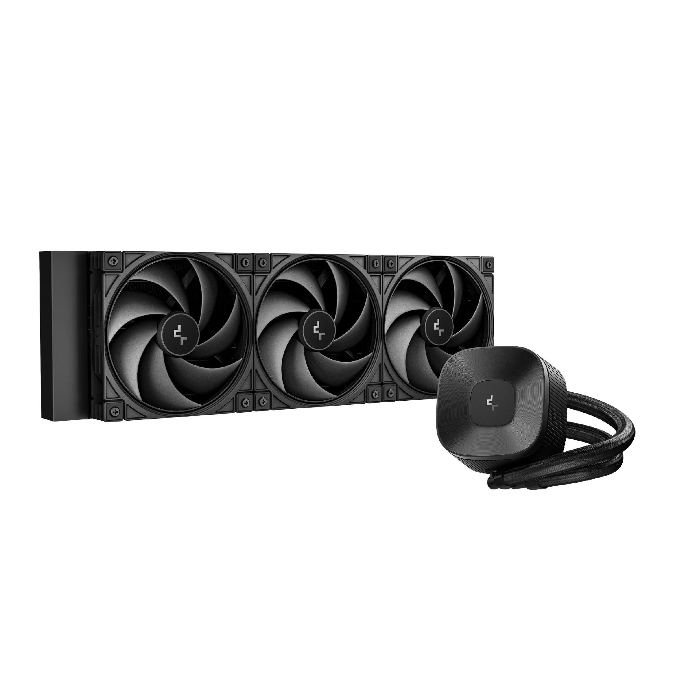 DeepCool водно охлаждане Water Cooling LE360 V2 ZERO DARK - LGA1851/AM5 | JAR Computers DeepCool водно охлаждане Water Cooling LE360 V2 ZERO DARK - LGA1851/AM5