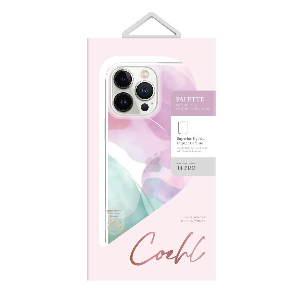 Дизайнерски хибриден удароустойчив кейс за iPhone 14 Pro - Uniq Coehl Palette Case (розов) | JAR Computers Дизайнерски хибриден удароустойчив кейс за iPhone 14 Pro - Uniq Coehl Palette Case (розов)