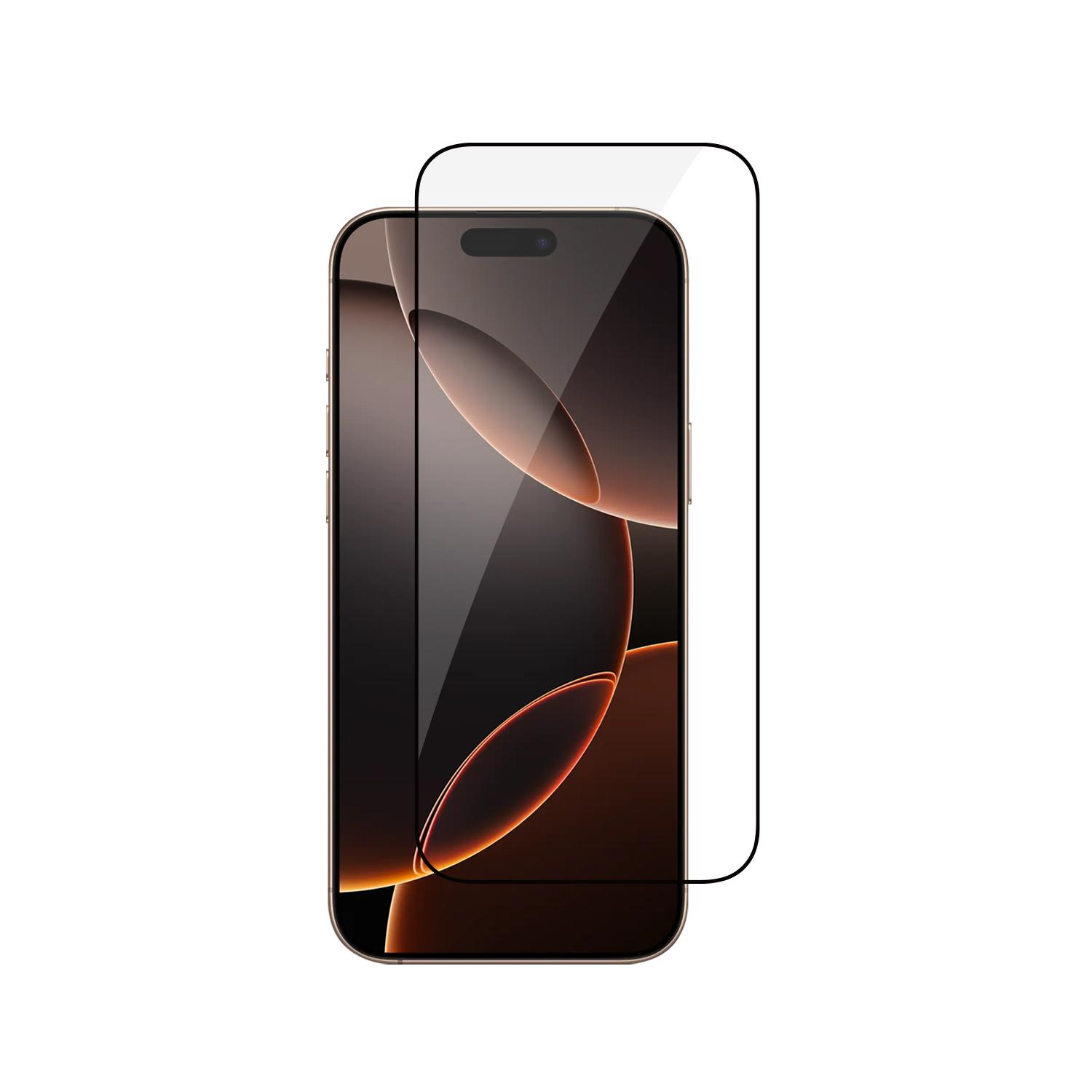 Dviced tempered glass screen protector edge to edge for iPhone 16 Pro with applicator Duo Pack | JAR Computers Dviced tempered glass screen protector edge to edge for iPhone 16 Pro with applicator Duo Pack