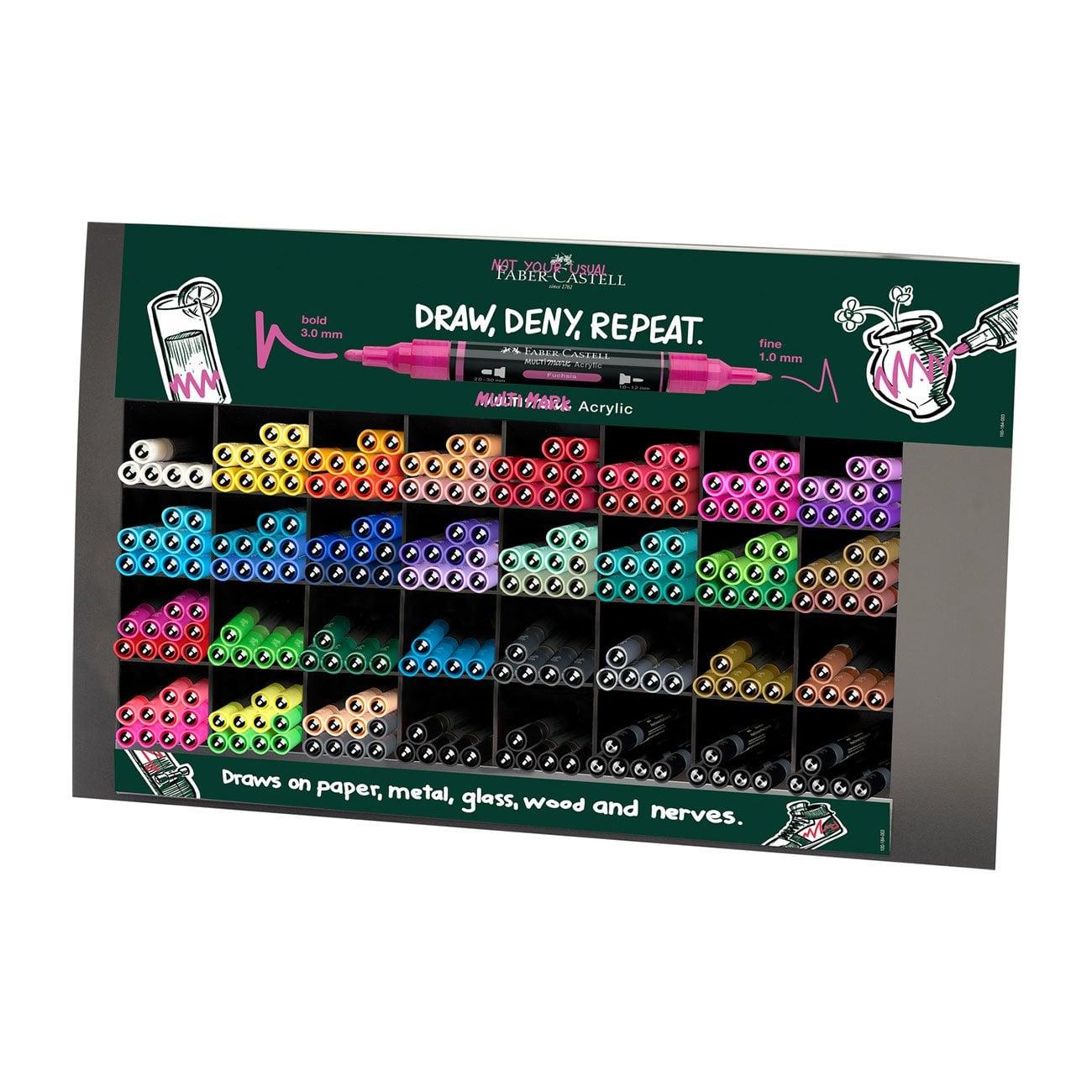 Faber-Castell Дисплей за акрилни маркери Multimark, празен | JAR Computers Faber-Castell Дисплей за акрилни маркери Multimark, празен