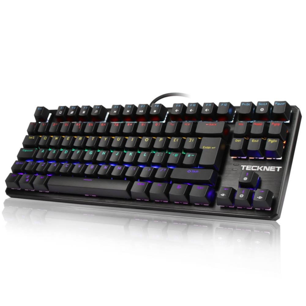 Геймърска клавиатура с LED подсветка - TeckNet X705 LED Illuminated Gaming Keyboard (за PC) | JAR Computers Геймърска клавиатура с LED подсветка - TeckNet X705 LED Illuminated Gaming Keyboard (за PC)