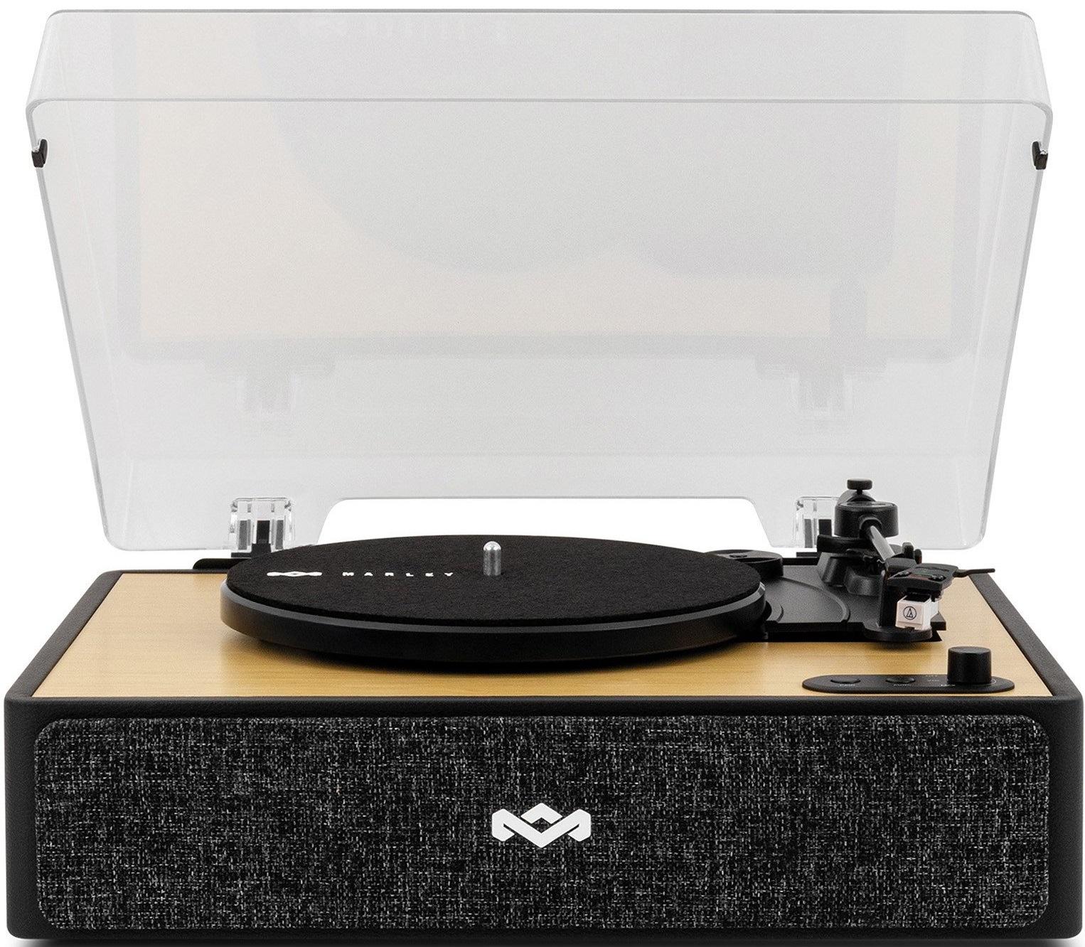 Грамофон House of Marley - Rise Up All in One, полуавтоматичен, кафяв