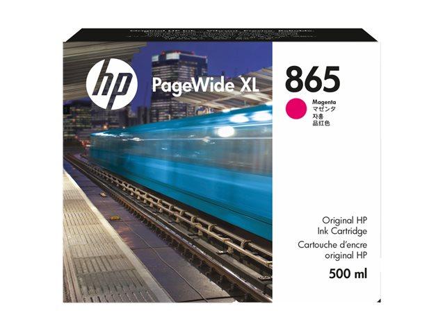 HP 865 500ml Magenta PageWide XL Ink Crtg | JAR Computers HP 865 500ml Magenta PageWide XL Ink Crtg
