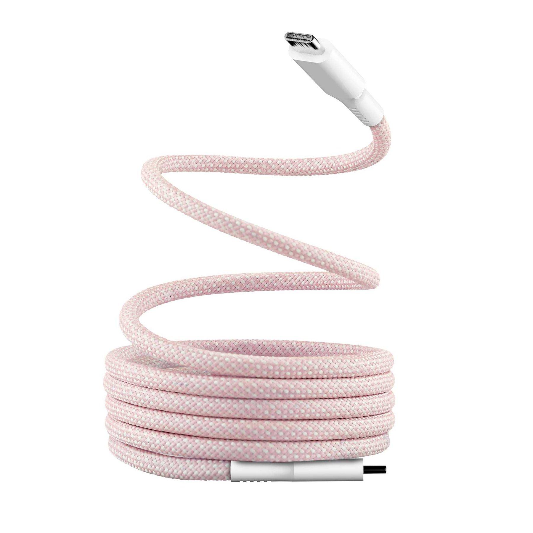 Кабел TNB, USB Type-C към USB Type-C, 1.5 m, розов | JAR Computers Кабел TNB, USB Type-C към USB Type-C, 1.5 m, розов