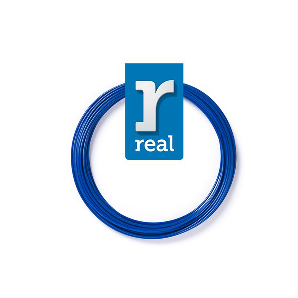 REAL PLA 3D pen filament Blue ( 10 m / 1.75 mm ) (3DPFPLABLUE10MM175) (REF3DPFPLABLUE10MM175)