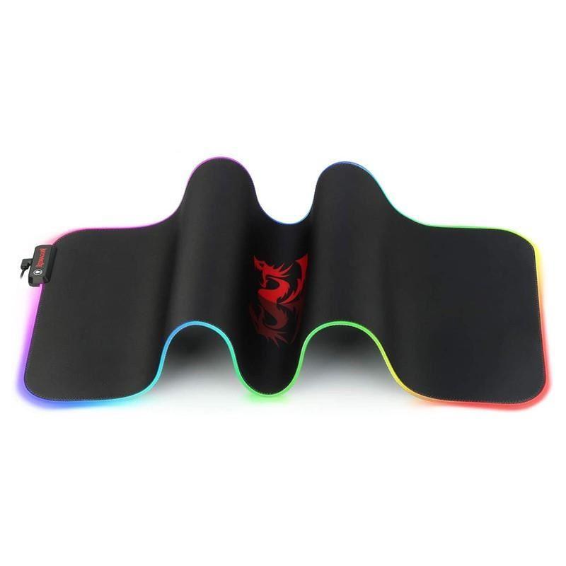 RGB геймърска подложка за мишка Redragon Neptune X P033 (v) | JAR Computers RGB геймърска подложка за мишка Redragon Neptune X P033 (v)