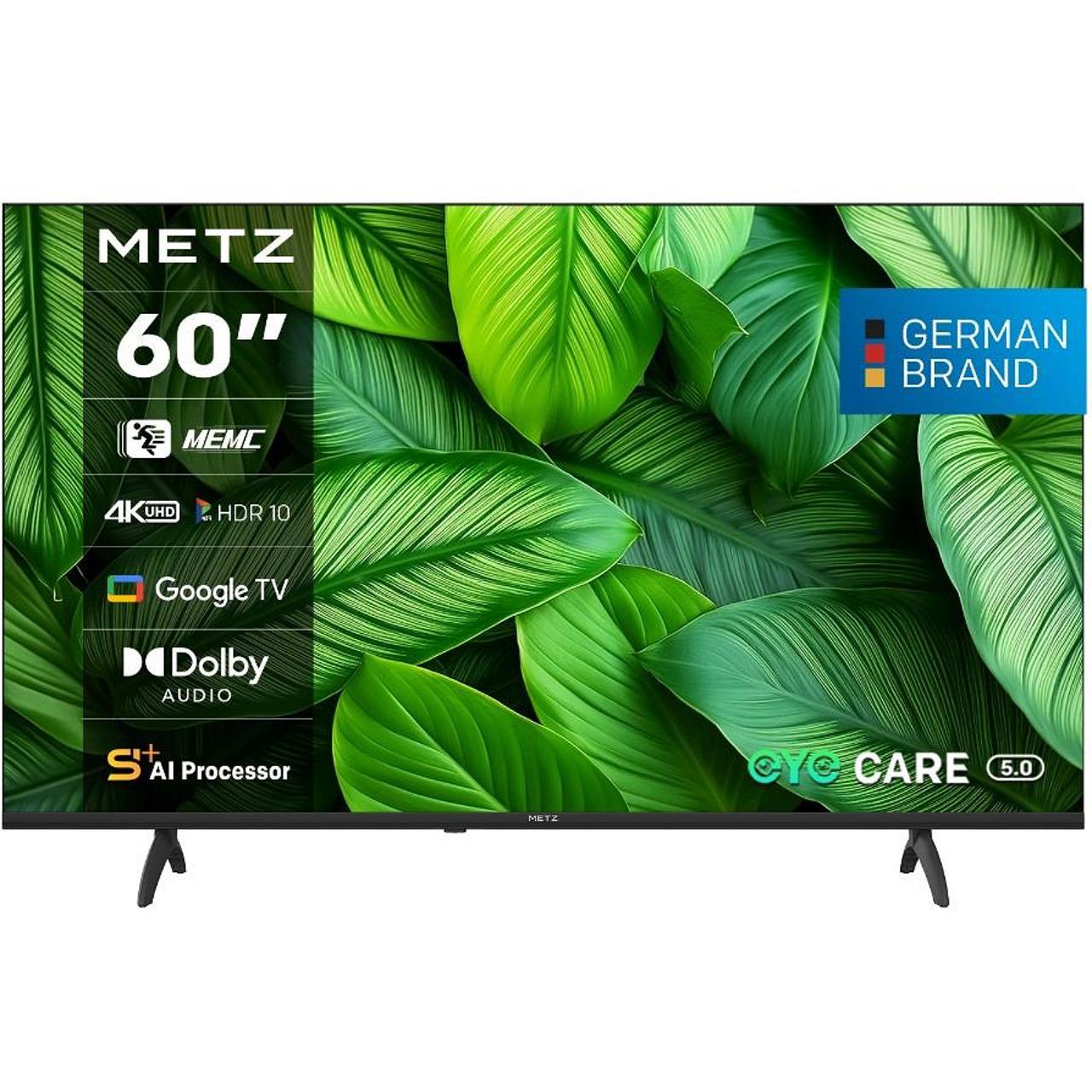 Телевизор Metz 60MUF7000Z , 152 см, 3840x2160 UHD-4K , 60 inch, Android , LED  , Smart TV