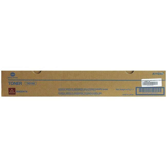 Тонер касета KONICA MINOLTA Magenta TN319M за Bizhub C360, 26000 к. | JAR Computers Тонер касета KONICA MINOLTA Magenta TN319M за Bizhub C360, 26000 к.