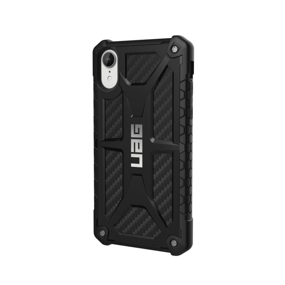 Удароустойчив хибриден кейс за iPhone XR - Urban Armor Gear Monarch Case (черен-карбон) | JAR Computers Удароустойчив хибриден кейс за iPhone XR - Urban Armor Gear Monarch Case (черен-карбон)