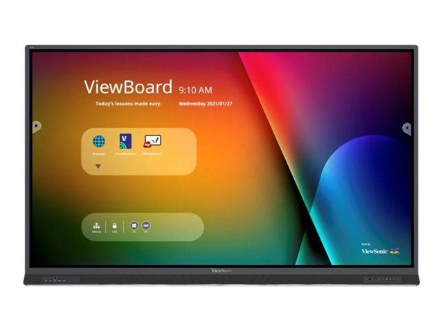 VIEWSONIC IFP8652 VIEWBOARD screen diagonal 86inch 3840x2160 4K UHD 33-Point Ultra Fine Multi-Touch