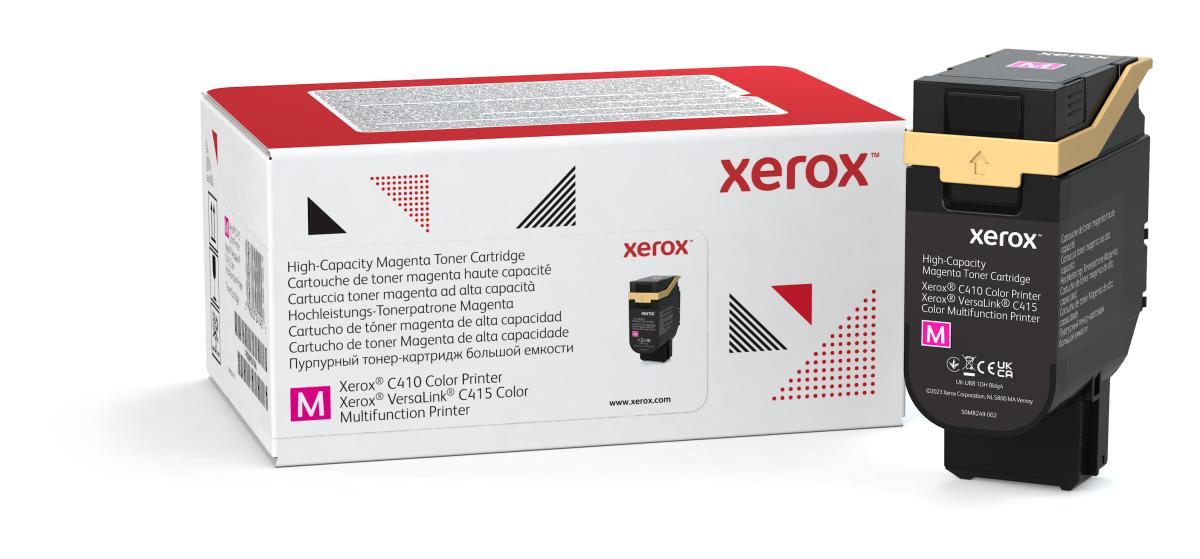 Xerox Genuine ® C410 Color Printer/VersaLink® C415 Color Multifunction Printer Magenta High capacity Toner Cartridge (7000 Pages) - 006R04687 | JAR Computers Xerox Genuine ® C410 Color Printer/VersaLink® C415 Color Multifunction Printer Magenta High capacity Toner Cartridge (7000 Pages) - 006R04687