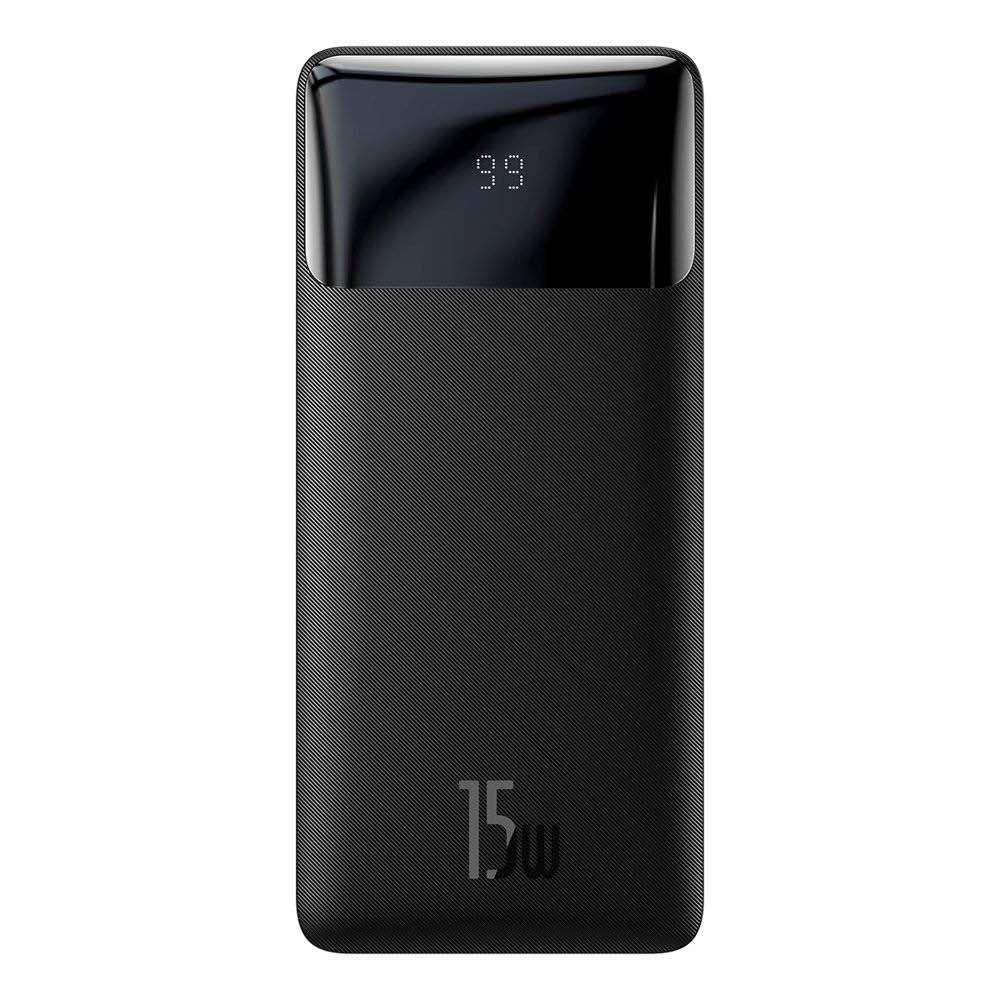 Baseus Bipow Digital Display PPDML-K01 външна батерия 30 000 mAh, 15 W, 2x USB-A и USB-C | JAR Computers Baseus Bipow Digital Display PPDML-K01 външна батерия 30 000 mAh, 15 W, 2x USB-A и USB-C