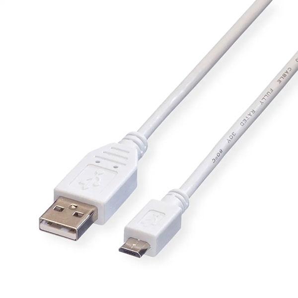 Cable USB2.0 A-Micro B, M/M,0.15m,Value 11.99.8751 | JAR Computers Cable USB2.0 A-Micro B, M/M,0.15m,Value 11.99.8751