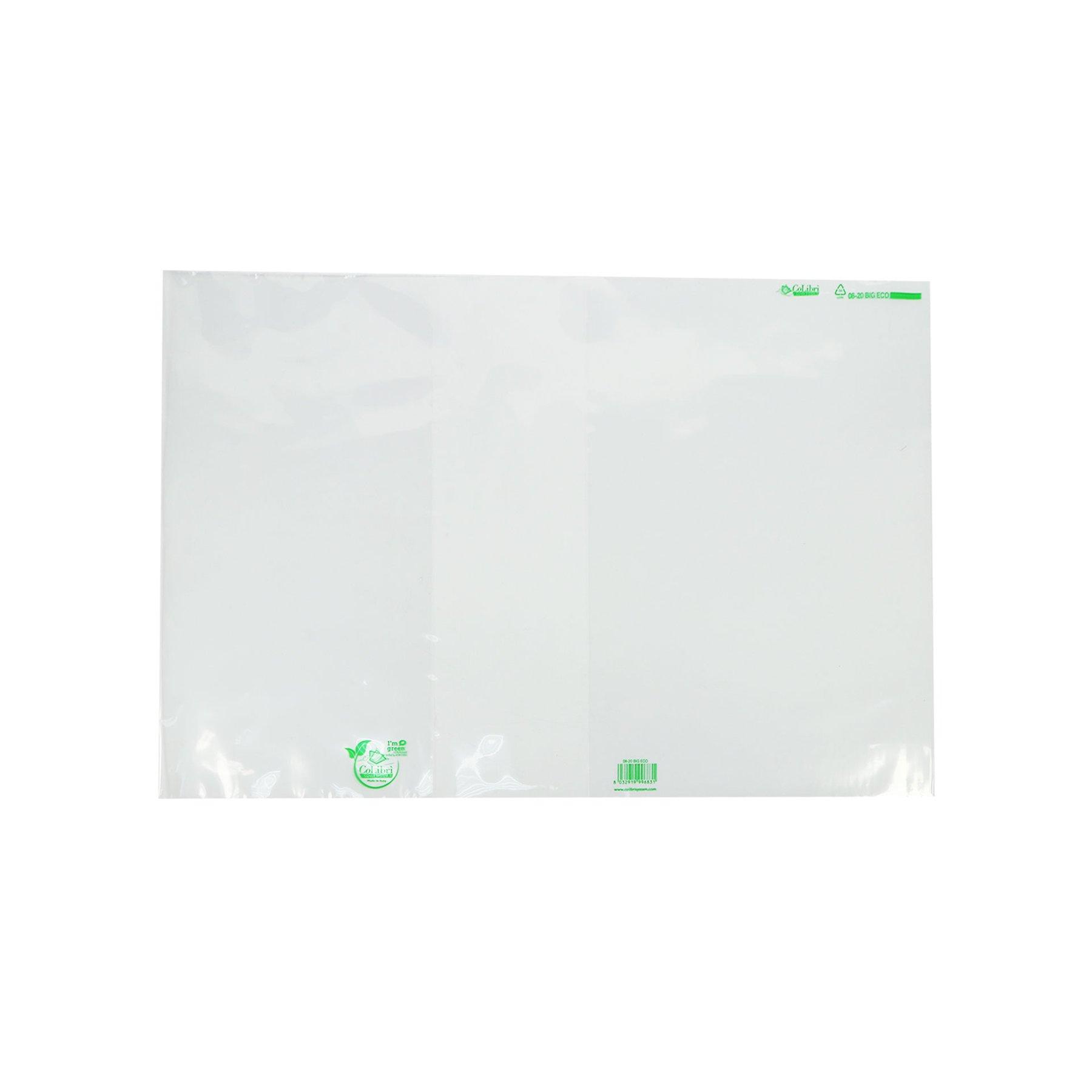 Colibri Подвързия Standard Eco, прозрачна, 50.3 x 32 cm, 250 броя