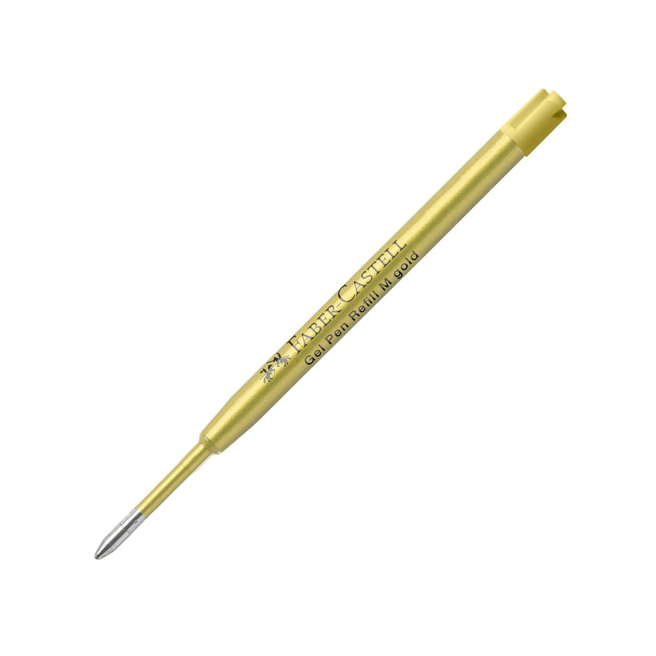 Faber-Castell Пълнител за гел химикалка G2, M, златист