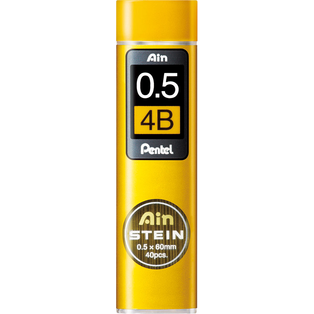 Графити Pentel Ain Stein 4B 0.5 мм оп.40 | JAR Computers Графити Pentel Ain Stein 4B 0.5 мм оп.40