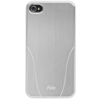 Уникален алуминиев кейс за iPhone 4/4S - iSkin Aura (сребрист) | JAR Computers Уникален алуминиев кейс за iPhone 4/4S - iSkin Aura (сребрист)