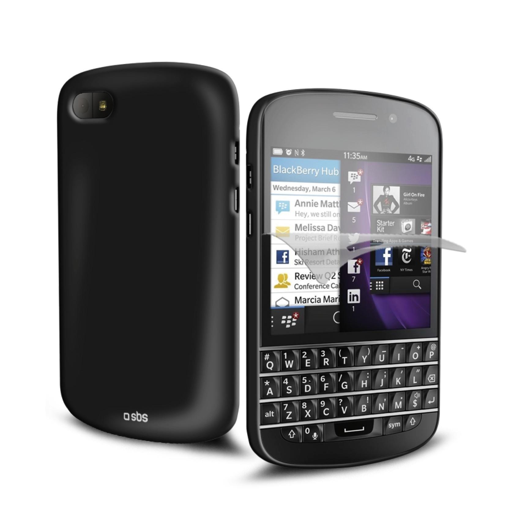 Качествен силиконов кейс за Blackberry Q10 - SBS Aero Case TPU (черен) | JAR Computers Качествен силиконов кейс за Blackberry Q10 - SBS Aero Case TPU (черен)