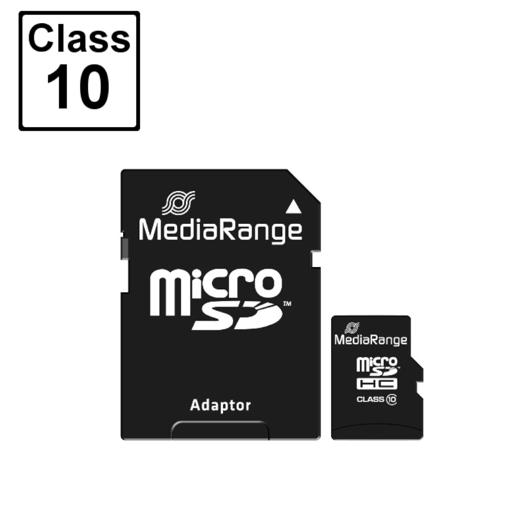 Карта памет MediaRange 64GB Micro SD Class 10 | JAR Computers Карта памет MediaRange 64GB Micro SD Class 10