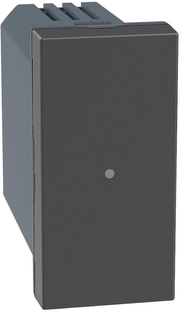 Ключ/димер ЖИЧЕН изисква неутрала 1 мод. Smart с Netatmo цвят Графит Light Now Bticino | JAR Computers Ключ/димер ЖИЧЕН изисква неутрала 1 мод. Smart с Netatmo цвят Графит Light Now Bticino
