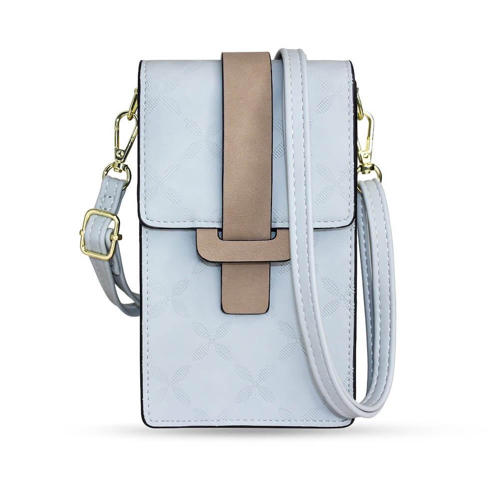 Малка и компактна чанта с презрамка - Fancy Handmade Bag Case Model 1 With Shoulder Strap (син) | JAR Computers Малка и компактна чанта с презрамка - Fancy Handmade Bag Case Model 1 With Shoulder Strap (син)