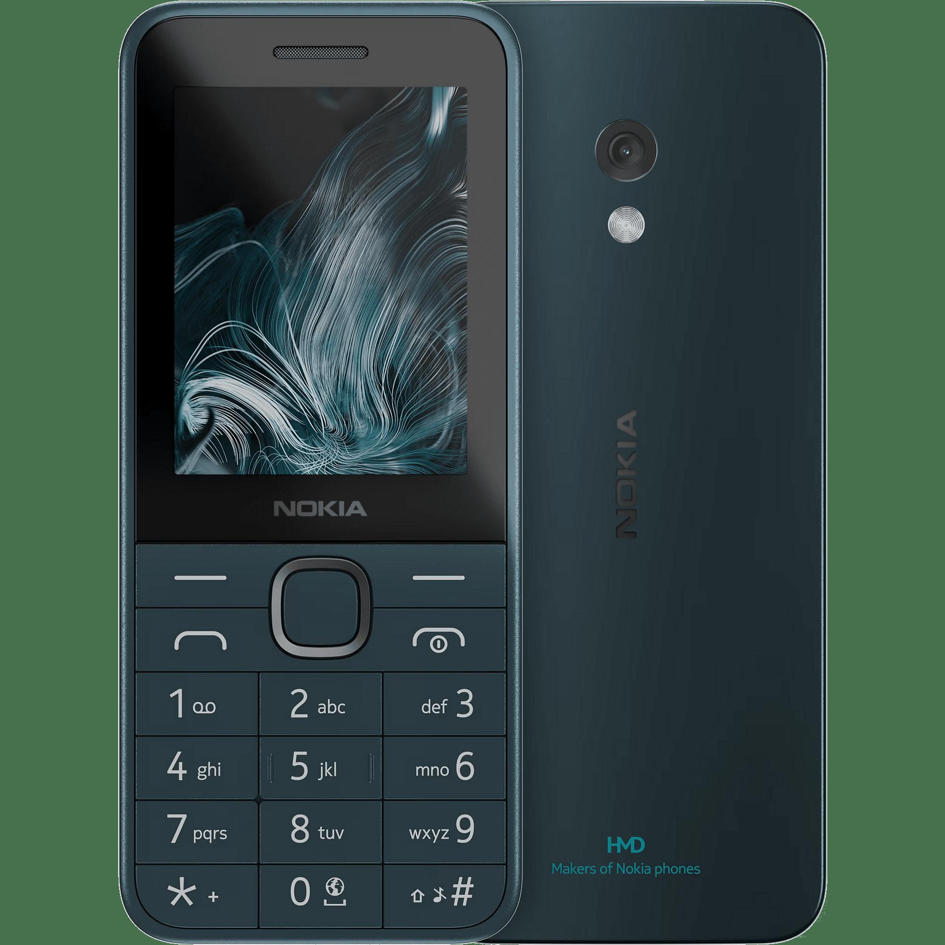 Мобилен телефон Nokia 225 4G 2024, Син