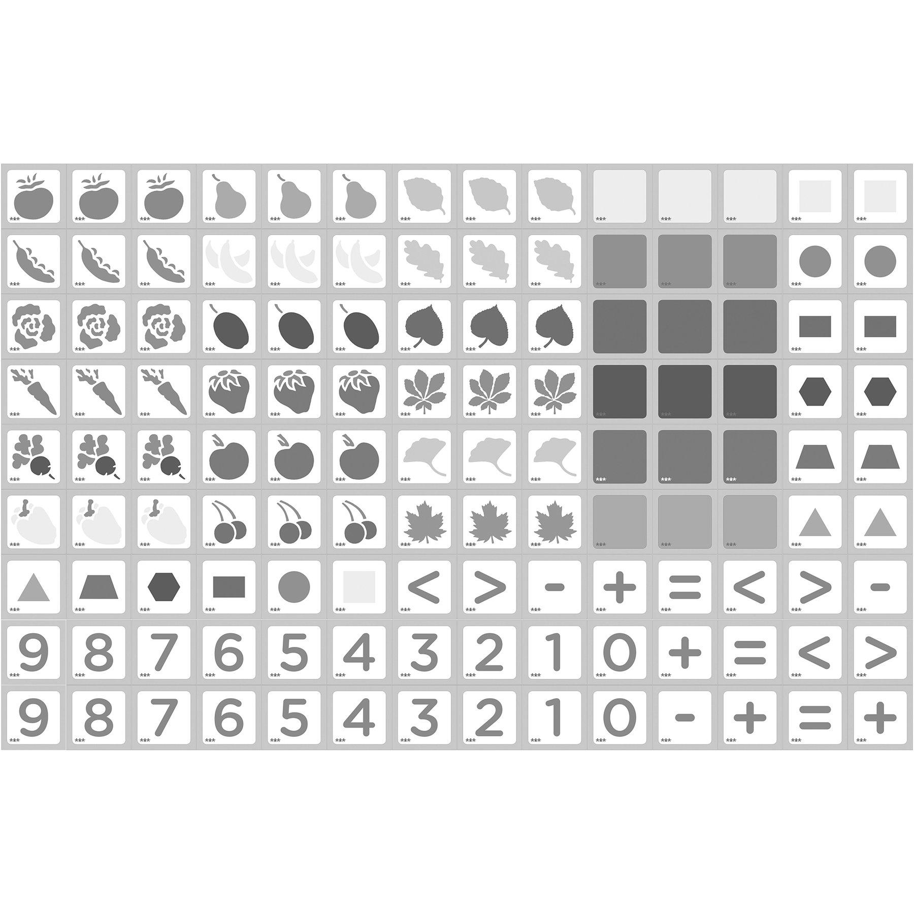 Nowa Szkola Комплект математика, за сортиране и броене, магнитен | JAR Computers Nowa Szkola Комплект математика, за сортиране и броене, магнитен