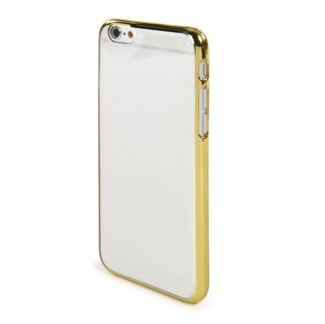 Поликарбонатов кейс за iPhone 6 Plus, iPhone 6S Plus - Tucano Elektro snap case (прозрачен-златист) | JAR Computers Поликарбонатов кейс за iPhone 6 Plus, iPhone 6S Plus - Tucano Elektro snap case (прозрачен-златист)