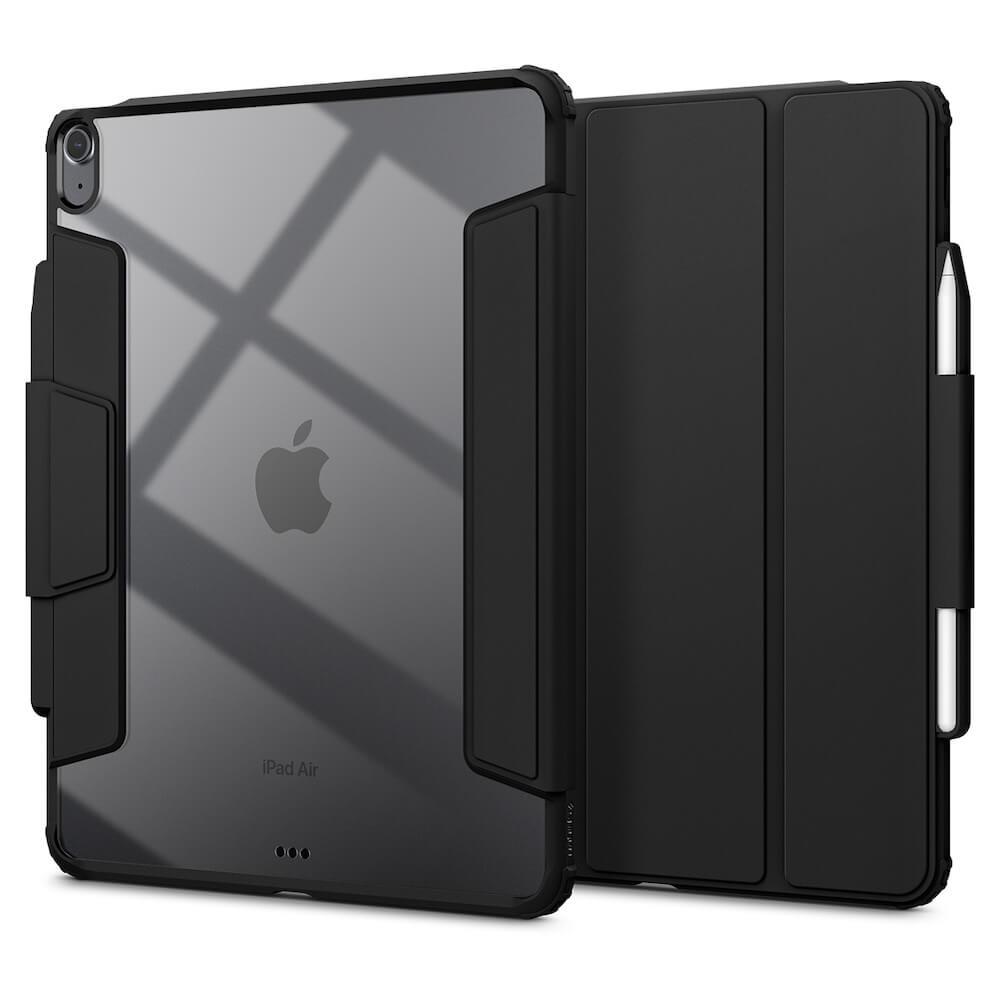 Полиуретанов калъф с отделящ се кейс и поставка за iPad Air 13 (2025), iPad Air 13 (2024) - Spigen Air Skin Pro Hybrid Case (черен-прозрачен) | JAR Computers Полиуретанов калъф с отделящ се кейс и поставка за iPad Air 13 (2025), iPad Air 13 (2024) - Spigen Air Skin Pro Hybrid Case (черен-прозрачен)