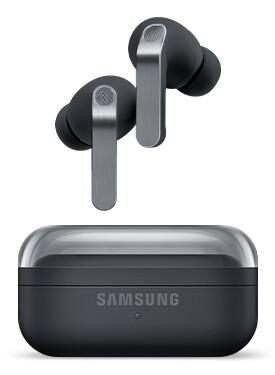Samsung Galaxy ECOUTEURS BUDS 4 PRO COLORIS NOIR SM-R640NZKAXEF Слушалки True Wireless Stereo (TWS) В ухо Обаждания/музика UBS тип C Bluetooth Черен