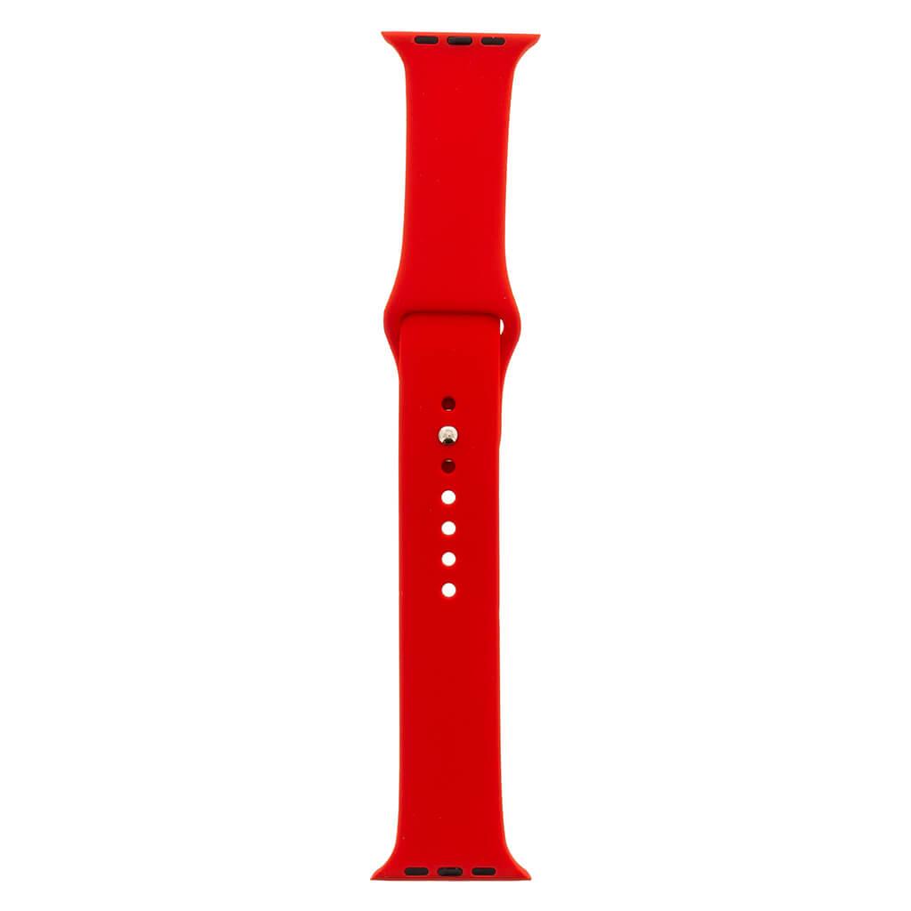 Силиконова каишка за Apple Watch 42мм, 44мм, 45мм, 46мм, Ultra, Ultra 2 49мм - Tactical 498 Silicone Sport Band (червен) | JAR Computers Силиконова каишка за Apple Watch 42мм, 44мм, 45мм, 46мм, Ultra, Ultra 2 49мм - Tactical 498 Silicone Sport Band (червен)