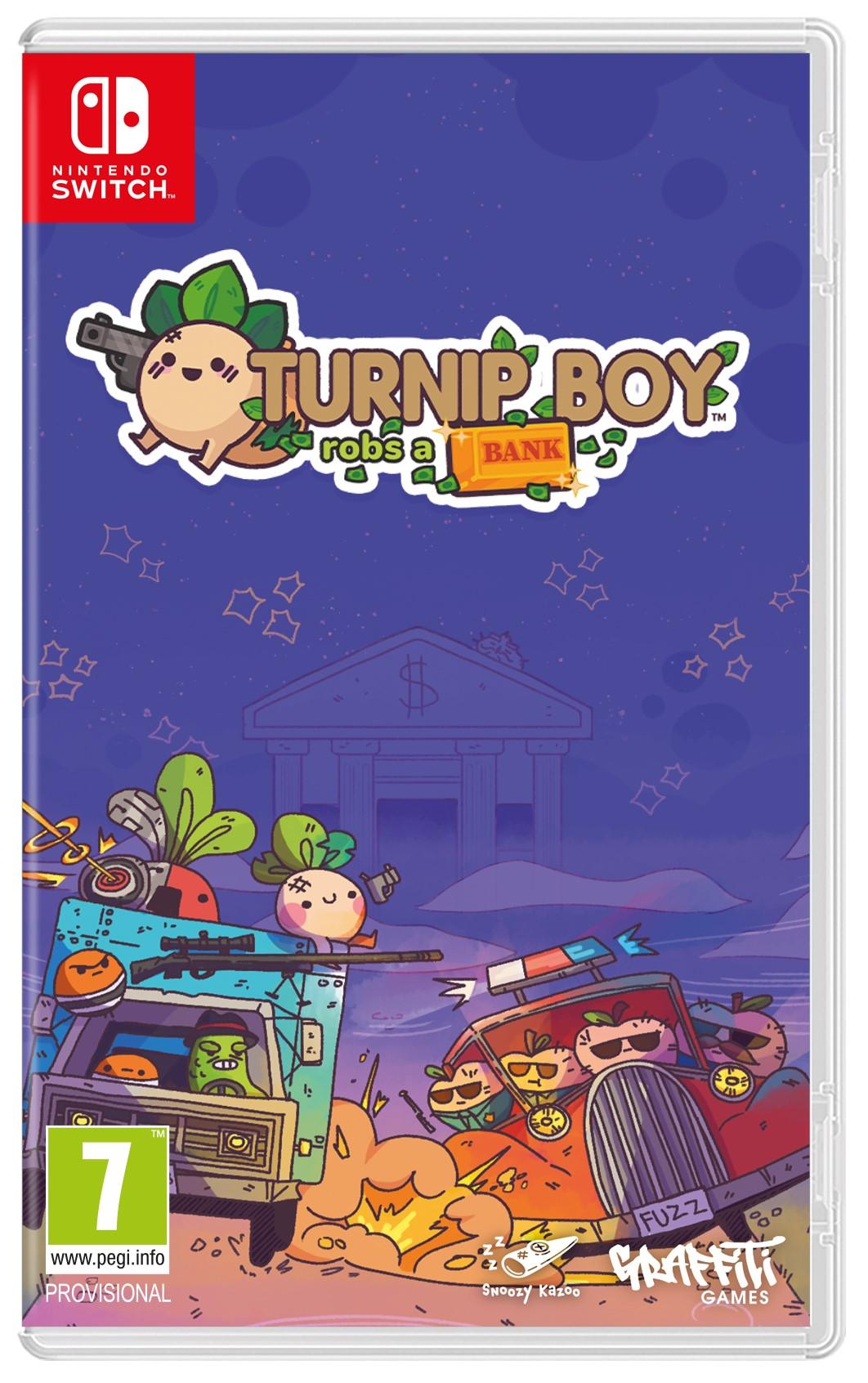 Turnip Boy Robs A Bank (Nintendo Switch) | JAR Computers Turnip Boy Robs A Bank (Nintendo Switch)