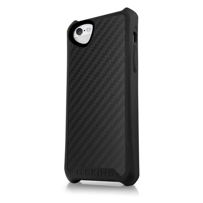 Уникален карбонов кейс за iPhone 5, iPhone 5S, iPhone SE - Itskins Atom Matt Carbon (черен) | JAR Computers Уникален карбонов кейс за iPhone 5, iPhone 5S, iPhone SE - Itskins Atom Matt Carbon (черен)