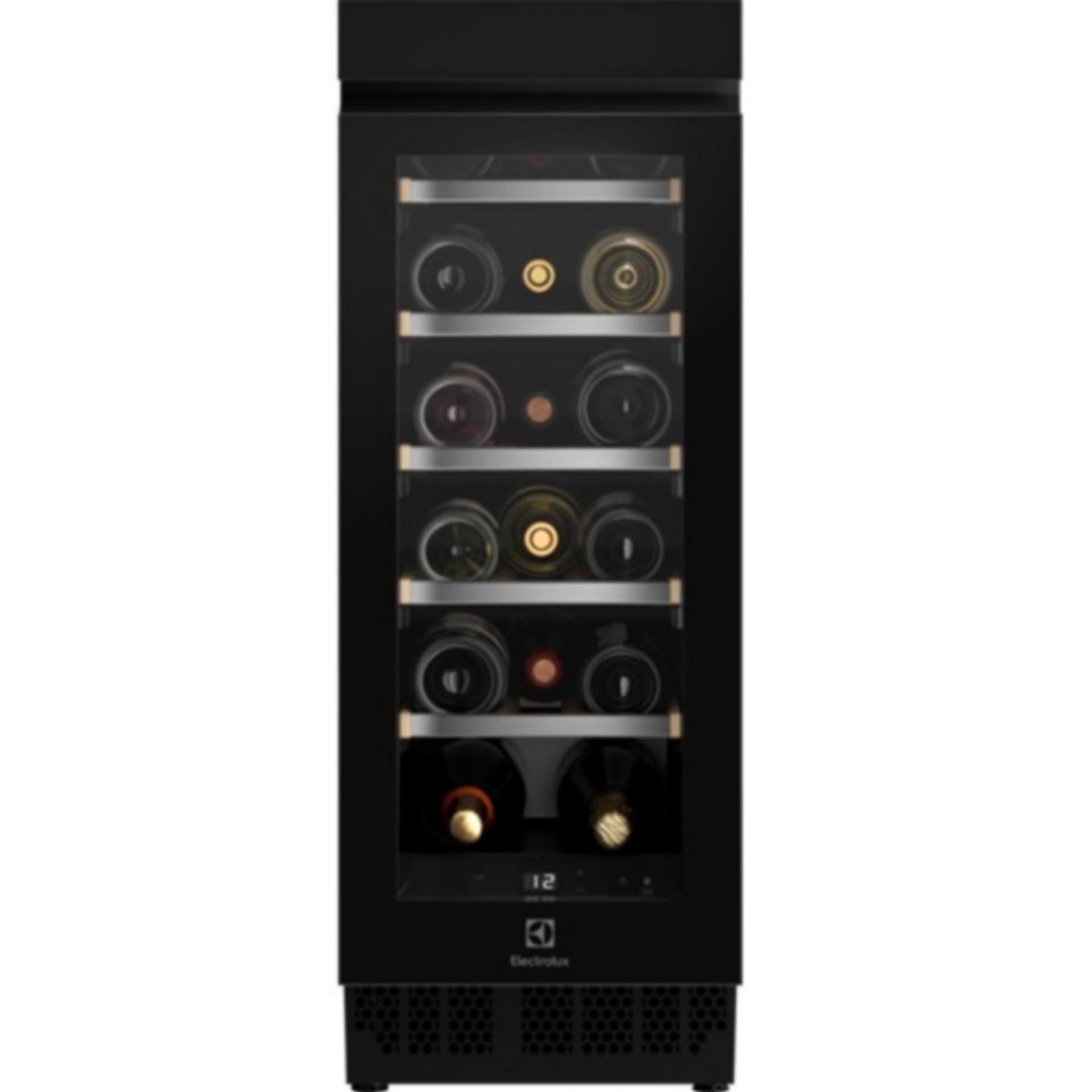 Вграден охладител Electrolux EWUS018B7B (ST)*** , 61 l, G , Да , Черен